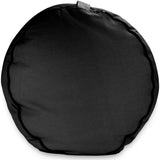 Crown Sporting Goods 18" Round Heavy Canvas Zafu Meditation Cushion (Black)